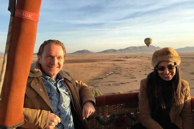 1-hour Private TOP VIP Hot Air Balloon Flight North Marrakech with Breakfast - The flight: sunrise views over the Jbilet and Atlas