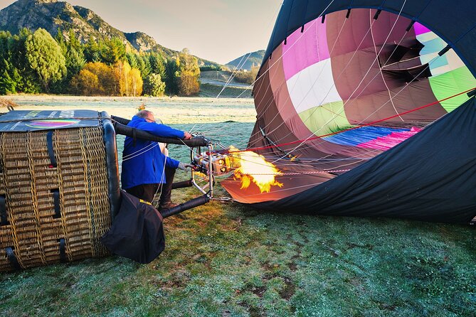 4-Hour Wanaka Scenic Hot Air Balloon Flights - Over Mt Aspiring National Park: glaciers and rugged country from the sky