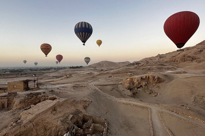 Adventure Hot Air Balloon Ride Tour in Luxor - Landing and the calm finish with tea or coffee