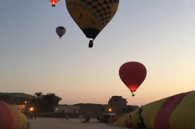 Amazing Hot Air Balloon Ride in Luxor - The Takeoff Area: Where the Morning Turns Into a Real Event