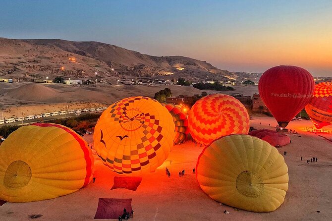 Amazing Hot Air Balloon Ride in Luxor - Transfers Back to Your Hotel: Finishing Smoothly