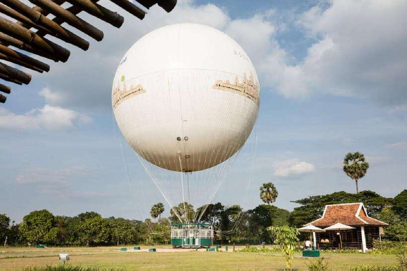 Angkor Balloon Sunrise or Sunset ride and Pick up/Drop off - Included Perks That Actually Matter: Pickup, Drop-Off, and Line Skips