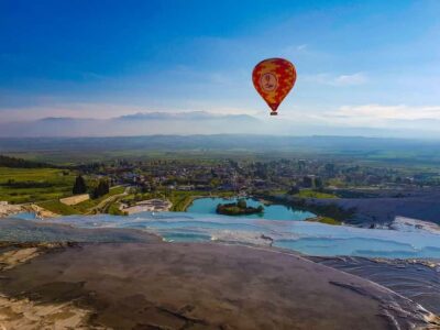 Antalya to Pamukkale: Day Tour W/Optional Hot Air Balloon - Pamukkale Hot Springs: the Cotton Castle walk (with the barefoot part)