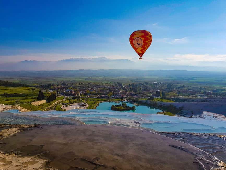 Antalya to Pamukkale: Day Tour W/Optional Hot Air Balloon - Pamukkale Hot Springs: the Cotton Castle walk (with the barefoot part)