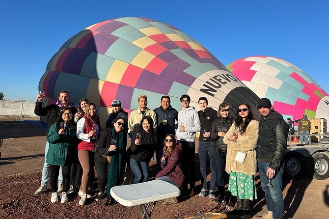 Balloon flight + Breakfast in cave + Pyramids + Pick up CDMX. - Maguey, obsidian, and liquor tastings: a quick cultural lesson