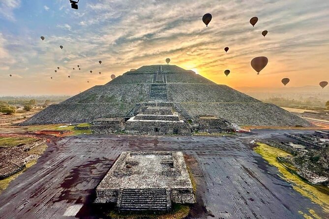Balloon flight Teotihuacan, Breakfast in a cave Pick up in CDMX - Key highlights you’ll actually care about