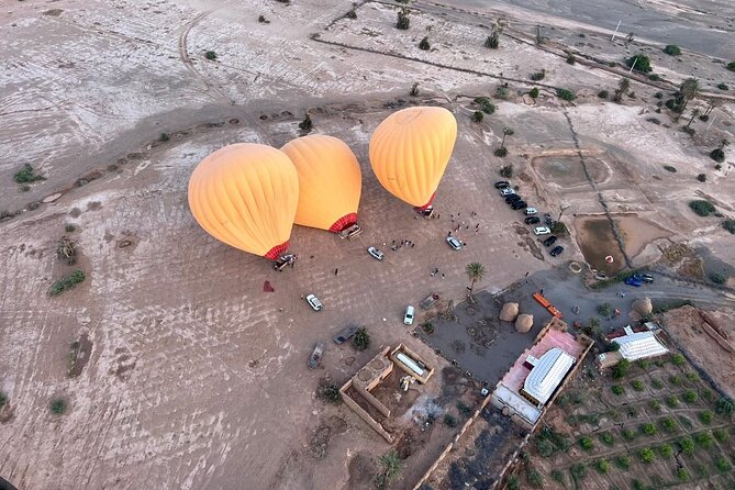Balloon Flight with Berber Breakfast - Landing Refreshments and the Flight Certificate Souvenir