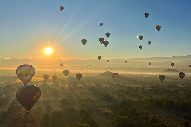 Balloon Flight with Breakfast in Natural Cave with Buffet Option - Getting to Teotihuacan: what the morning logistics look like
