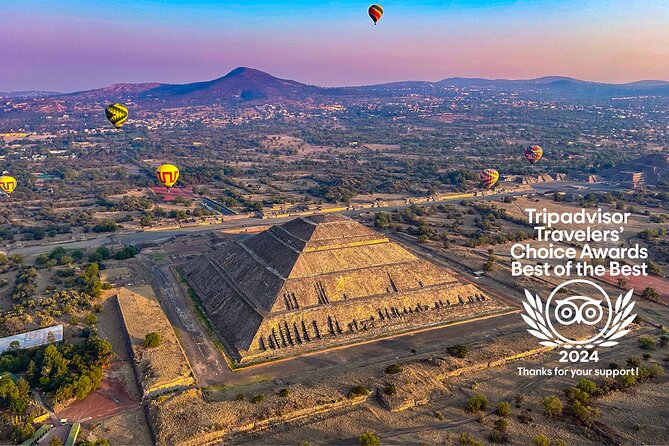 Balloon Flight with Teotihuacan & Guadalupe Shrine Full day Tour - Key takeaways before you go
