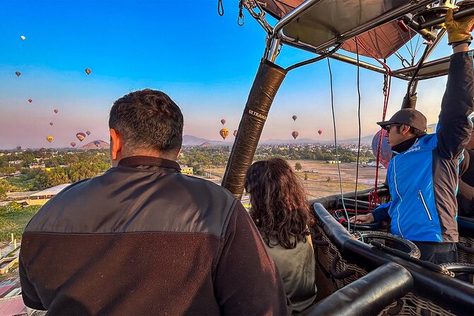 Balloon Flight with Teotihuacan & Guadalupe Shrine Full day Tour - Balloon flight over Teotihuacan: the view is the whole point