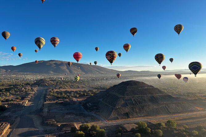 Balloon Flight with Tour of The Grotto and Guided Pyramid Tour - Hot Air Balloon Over Teotihuacán: Sunrise Views and What to Expect