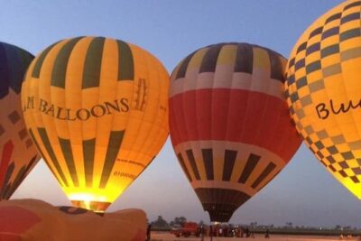 Balloon Ride Luxor Egypt - Hotel pickup, air-conditioned comfort, and a small group