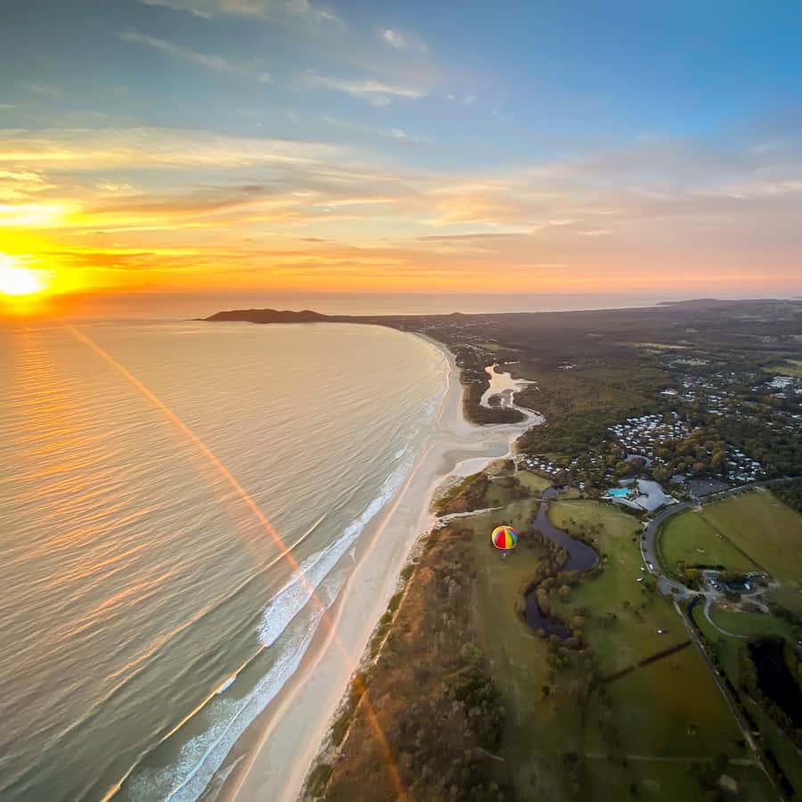 Byron Bay: Sunrise Hot Air Balloon Flight with Breakfast - The Rainbow Region views you’ll remember