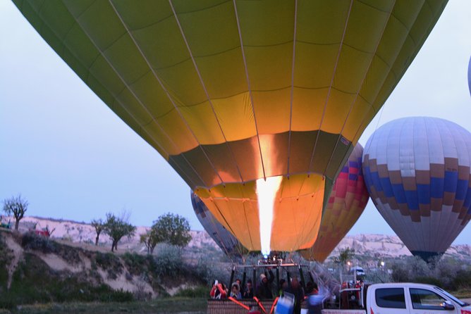 Cappadocia Jeep Safari with Hot Air Balloon Watch at Sunrise - Stop 4: Ortahisar for the final panoramic view and Castle angle