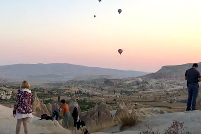Cappadocia Sunrise Hot Air Balloon Watching Tour With Audio Guide - Stop 2: Love Valley for balloons above fairy chimneys
