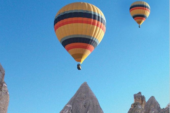 Discover Cappadocia by Hot Air Balloon - Flying Over Canyons and Rock Formations With the Pilot at the Helm