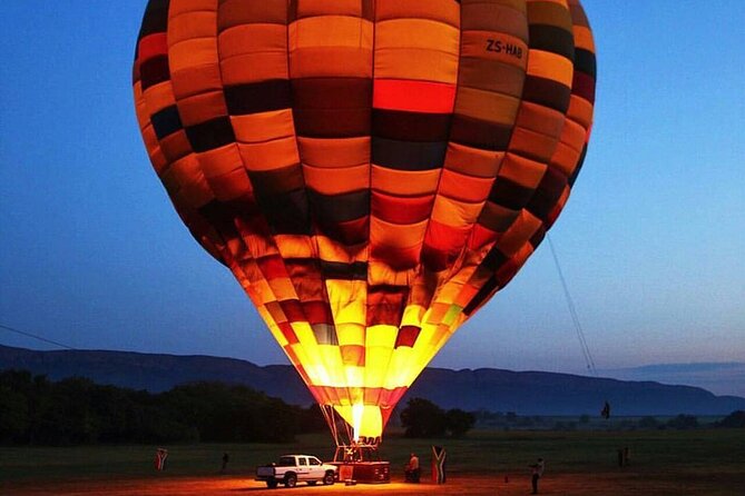 Early Morning Balloon Safari with Breakfast from Magaliesburg - Landing, Certificates, and a Sparkling Breakfast Buffet
