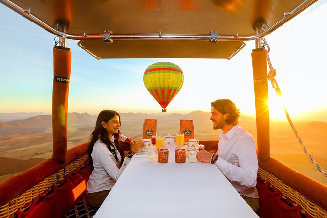 Exceptional Private ROYAL Hot Air Balloon Flight with Seated Air Breakfast - Luxury 4x4 Comfort That Actually Helps