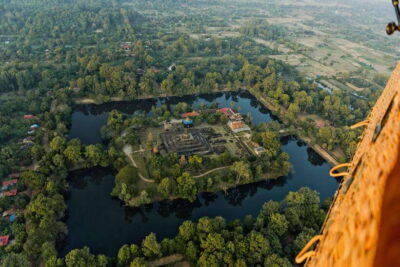 From Krong Siem Reap: Angkor Hot Air Balloon Ride w/ Pickup - Getting There From Krong Siem Reap: Pickup, Tuk-Tuk, and Photo Stops