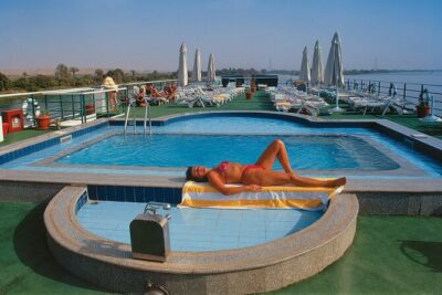 From Luxor:7-Night Luxury Nile River Cruise & Hot Air Balloon - Day 1 on the West Bank: Valley of the Kings, Hatshepsut, and Colossi of Memnon