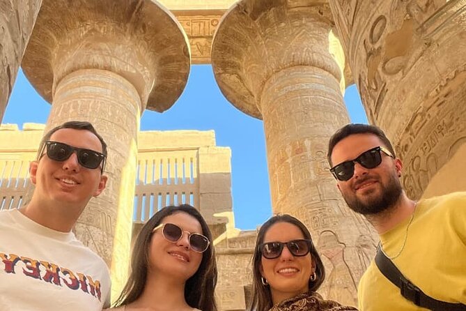 Full-Day Tour in Luxor with Hot air Balloon - Colossi of Memnon: a quick stop that sets the mood