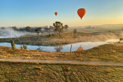 Gold Coast Hot Air Ballooning, Bubbles & Go - Launch Site Reality: Watching Balloons Inflate at Dawn