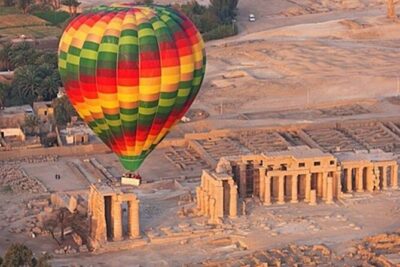 Hot air Balloon - The Nile Boat Crossing: Your First Look at the Sunrise