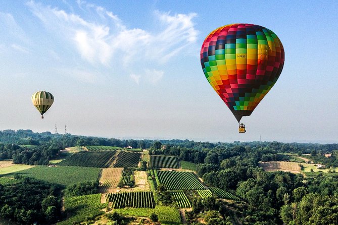 Hot air balloon flight Milan weekend - Getting out of Milan quickly: Sant’Angelo Lodigiano and the countryside launch