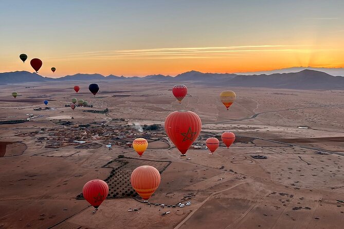 Hot Air Balloon Flight over Marrakech with Breakfast - What the breakfast after landing is really about