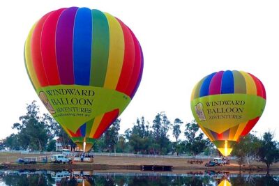 Hot Air Balloon Flight over the Avon Valley flight only - Meeting at 105 Withers St in Northam: getting the day started right