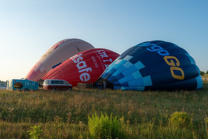 Hot Air Balloon Flight over Vilnius or Trakai - Pickup timing and how the 2–3 hour experience flows