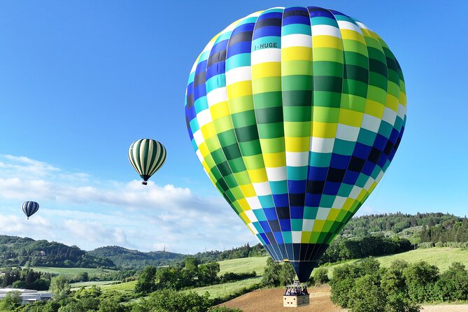 Hot air balloon over the hills of Pienza, Montalcino and Val D'Orcia - Price, timing, and booking value for $421.03