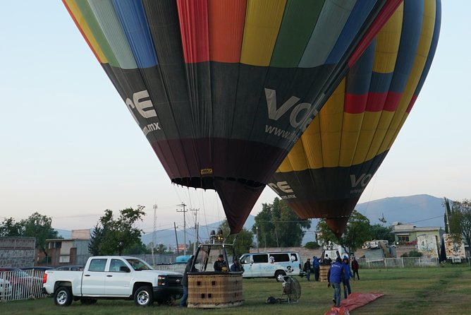 Hot Air Balloon Ride and Teotihuacan Pyramids Excursion - Landing, then straight to Teotihuacan time