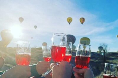 Hot Air Balloon Ride Cappadocia Goreme & Champagne party - The pre-flight waiting time: breakfast, tea or coffee, and launch permission