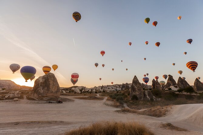 Hot Air Balloon Ride in Cappadocia / Goreme - Stop 2: Watching the Balloons Prepare, Then Flying
