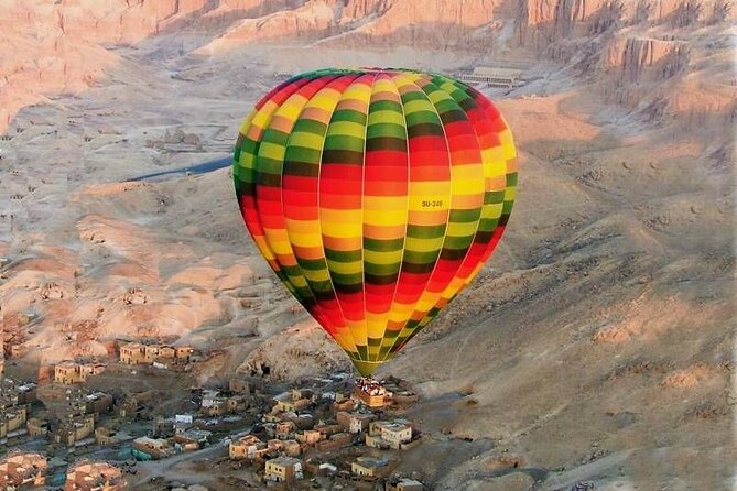 Hot Air Balloon Ride in Luxor with Transfers - Karnak, the Nile, and the West Bank: mapping Luxor from above