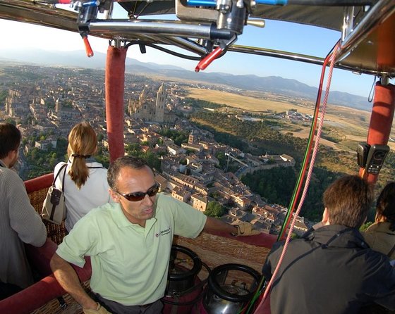 Hot-Air Balloon Ride over Segovia with Optional Transport from Madrid - The Flight Itself: Standing Up, Staying Safe, and Taking In the View