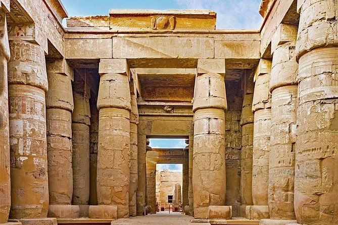 Hot-Air Balloon Ride Visit 6 Top Highlight sites in Lux west bank - Ramesseum: Ramses II’s temple complex with fewer people
