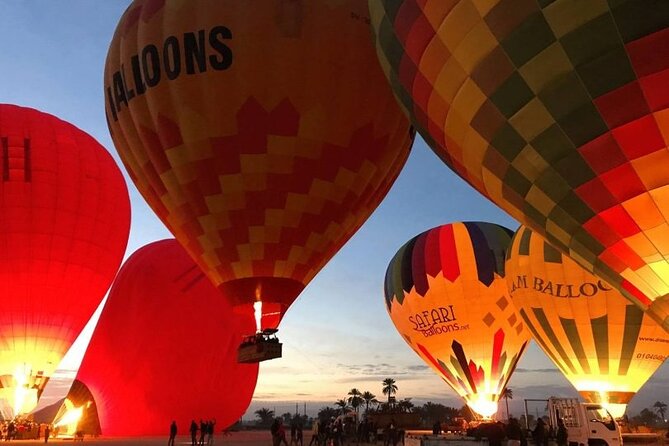 Hot Air Balloon Trip in Luxor include pick up & Transfers - Pre-Flight Briefing and Balloon Inflation: The Wait That’s Part of the Magic