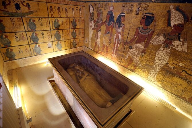 Hurghada :Day trip to Luxor:Balloon&West and East&Felucca& Dinner - Valley of the Kings: three tombs, including Tutankhamun
