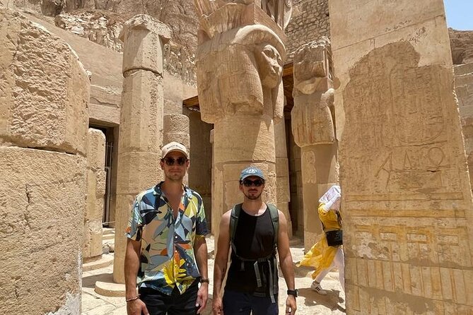 Luxor Full Day: Hot Air Balloon, East and West Bank Private Tour - Luxor Temple to end: layered meanings in Nubian sandstone
