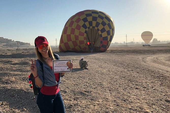 Luxor Hot Air Balloon with East and West Banks of Luxor day tour with Lunch - Sunrise balloon over Luxor: the view is the whole point