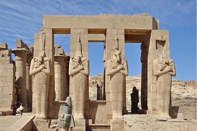 Luxor Over Night Hot Air Balloon Ride & Kings Valley - Hurghada - Colossi of Memnon: a quick stop with big impact