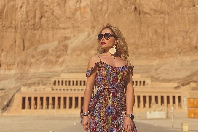 luxor west bank half day tour with Hot air Balloon over luxor - Hatshepsut at Deir el Bahari: why this stop feels different