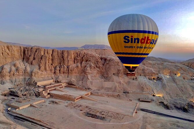 Luxury Hot Air Balloon Flight Over Luxor - Balloon Inflation and the Permission-to-Fly Wait