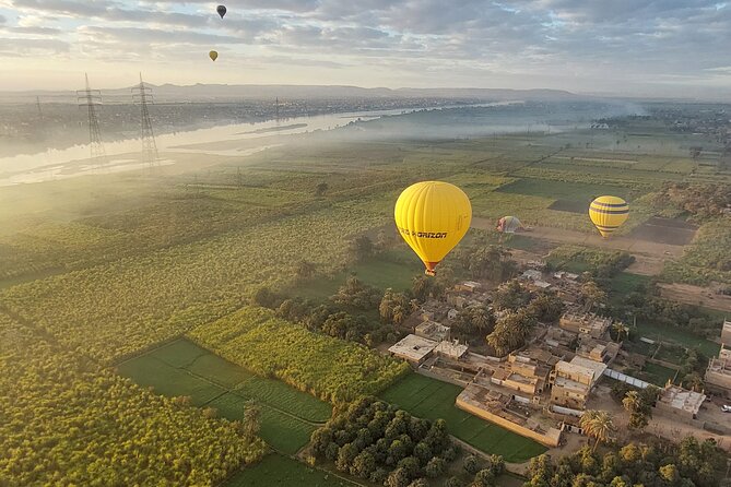 Luxury Hot Air Balloon Ride Over Luxor - 4 am Pickup and the Balloon Prep Area You Don’t Want to Miss