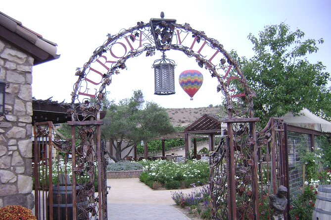 Luxury Private Flight for Two: Temecula Hot Air Balloon - Where the day starts: Europa Village at 41150 Via Europa