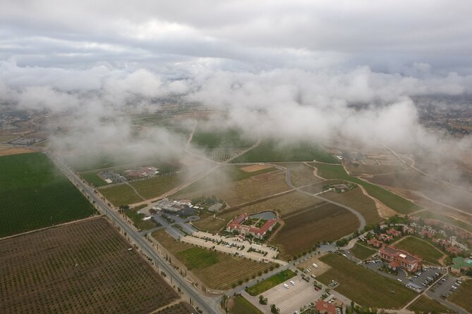 Luxury Private Flight for Two: Temecula Hot Air Balloon - Pechanga resort-casino view: a quick dose of big-league comfort