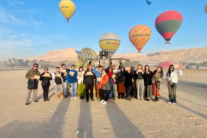 Luxury Sunrise Hot Air Balloon ride luxor with pick up & drop off - Key highlights you’ll care about