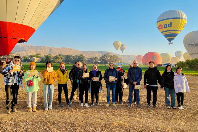Luxury Sunrise Hot Air Balloon ride luxor with pick up & drop off - Why sunrise in Luxor is the real magic